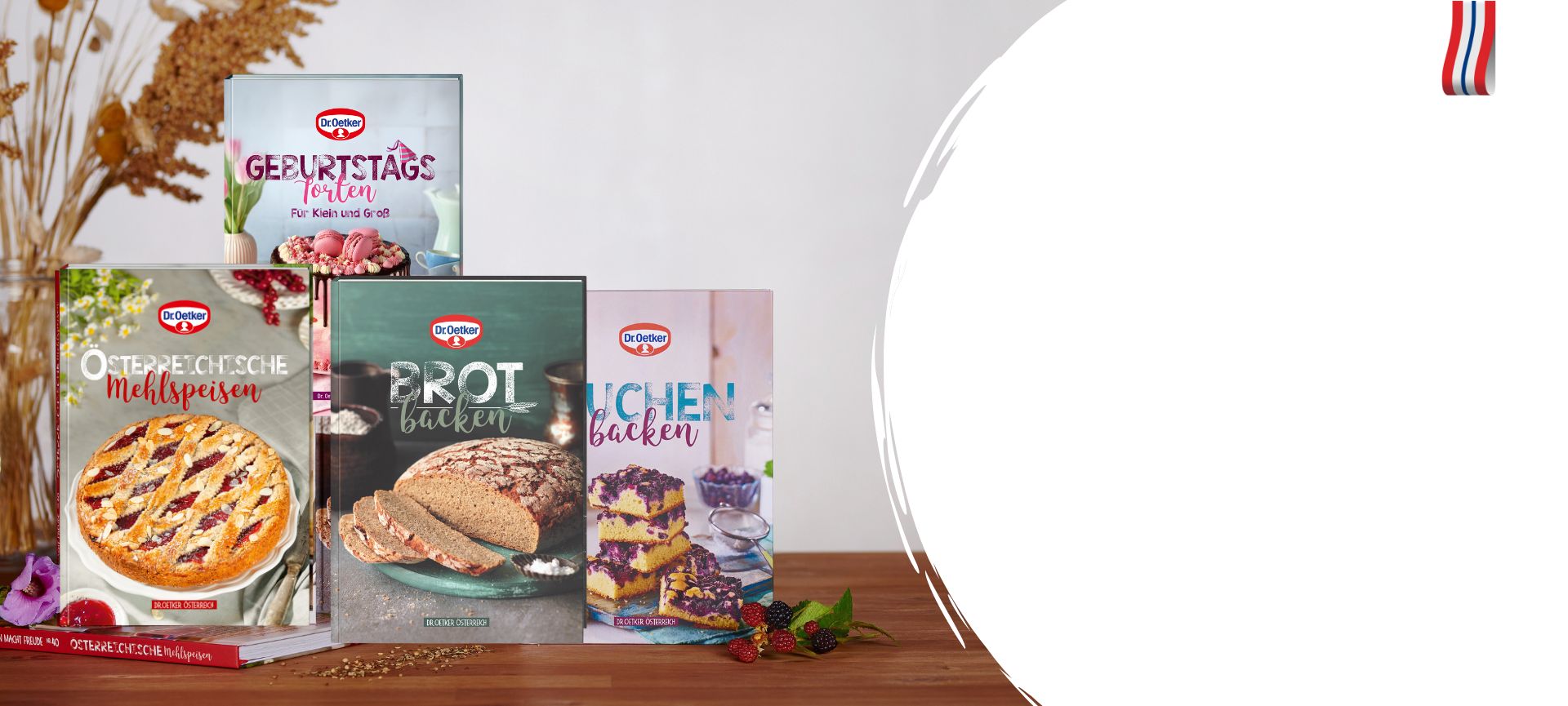 Dr. Oetker Rezeptbücher