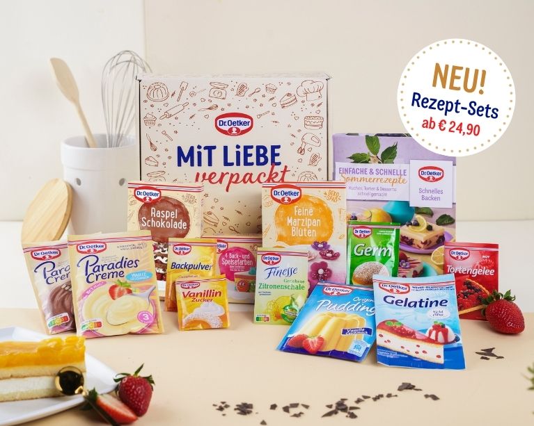 Dr. Oetker Rezept-Sets