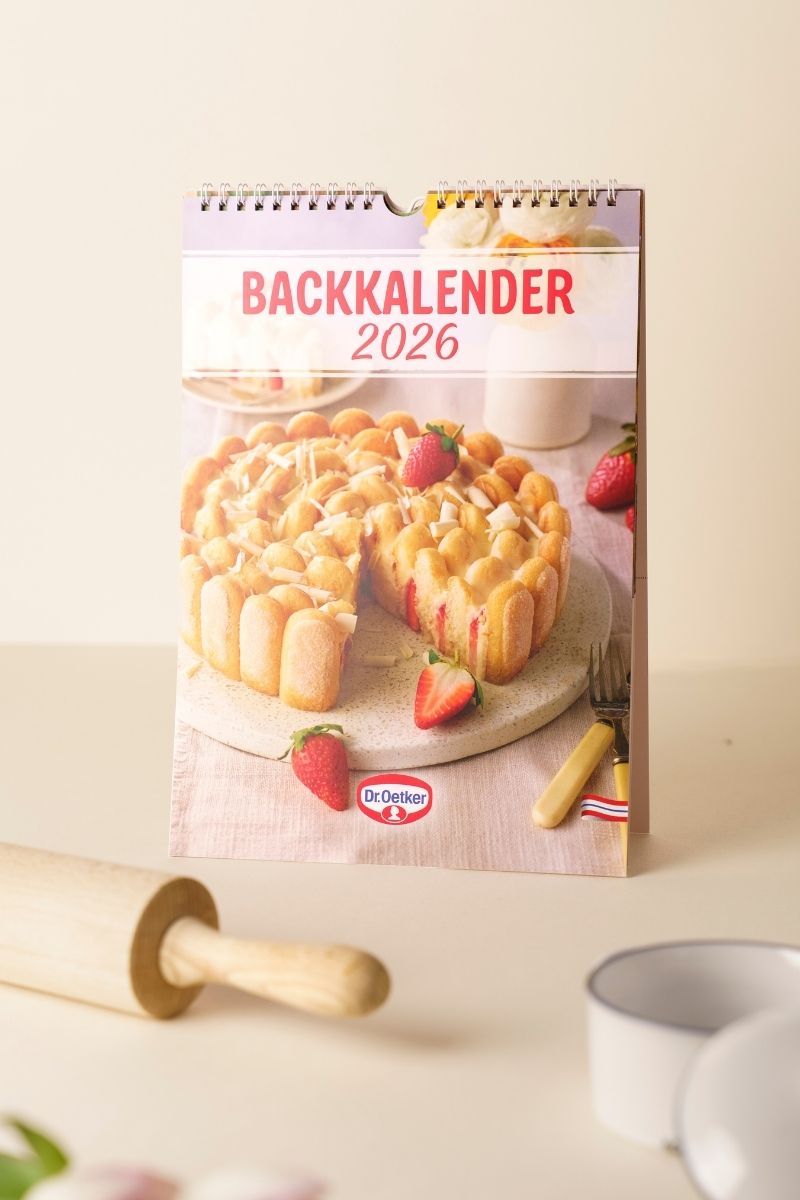 Dr. Oetker Backkalender 2026 Teaser