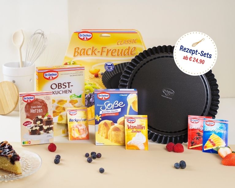 Dr Oetker Rezept Sets