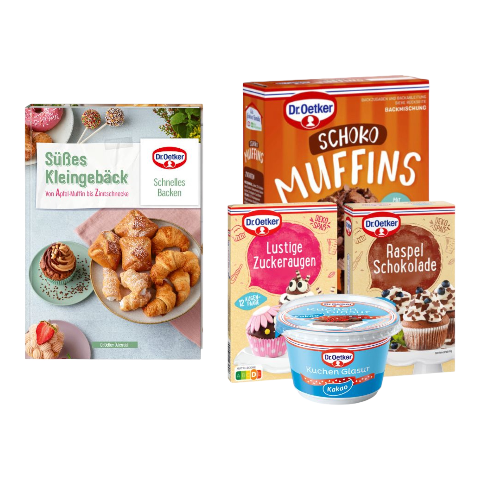 RezeptSet Kindergeburtstag "Bären Muffins" RezepteSets Dr. Oetker Shop