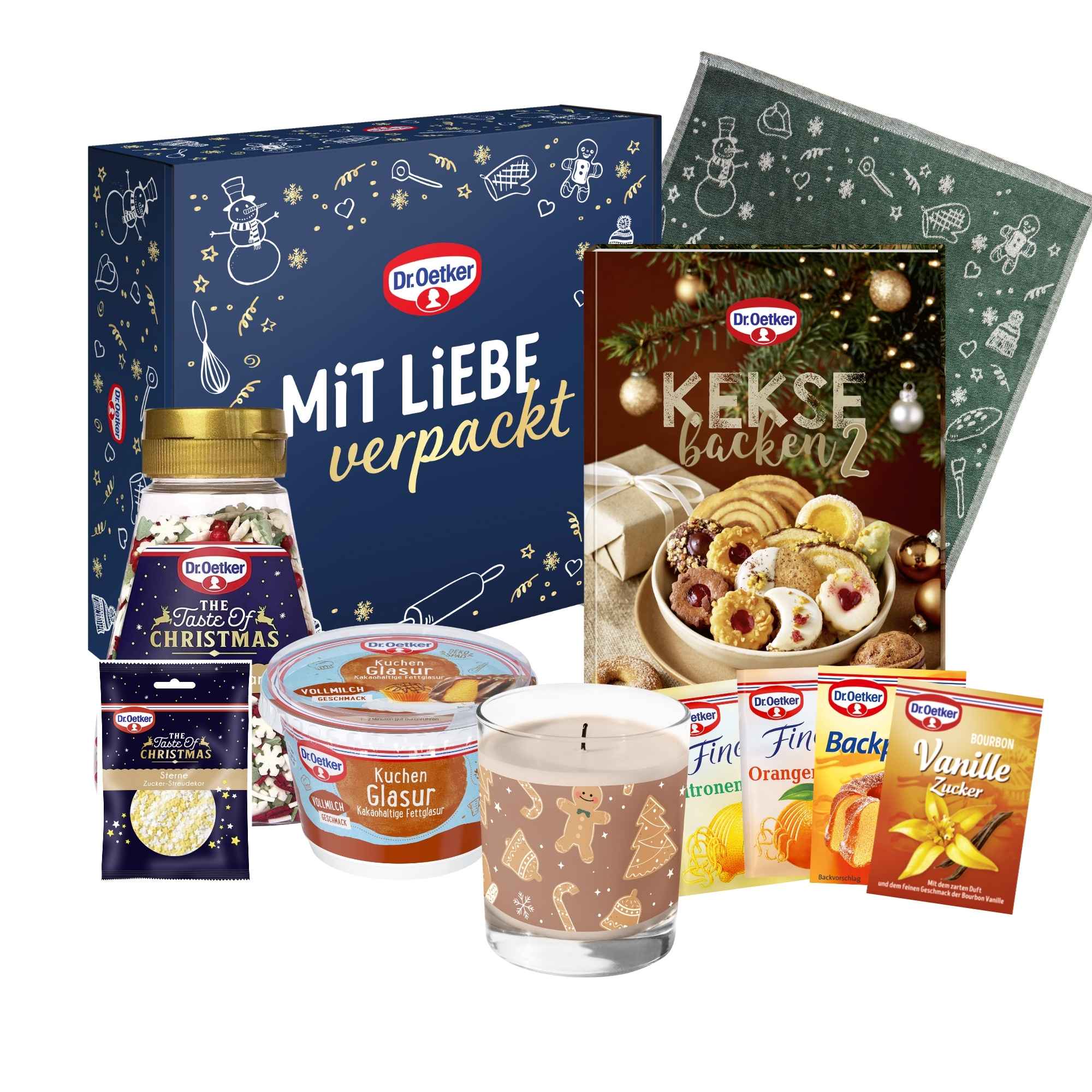 Dr. Oetker Foliengeschenkbeutel Set – 8 Beutel Mit Anhängern & Satinbändern Zum Backen Verschenken